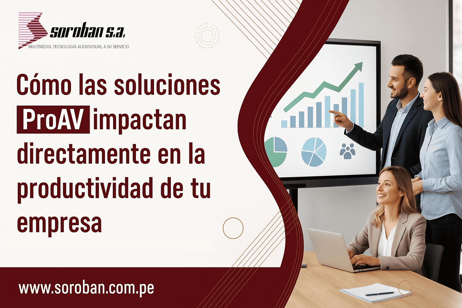 Cómo las soluciones Pro/AV impactan directamente en la productividad de tu empresa