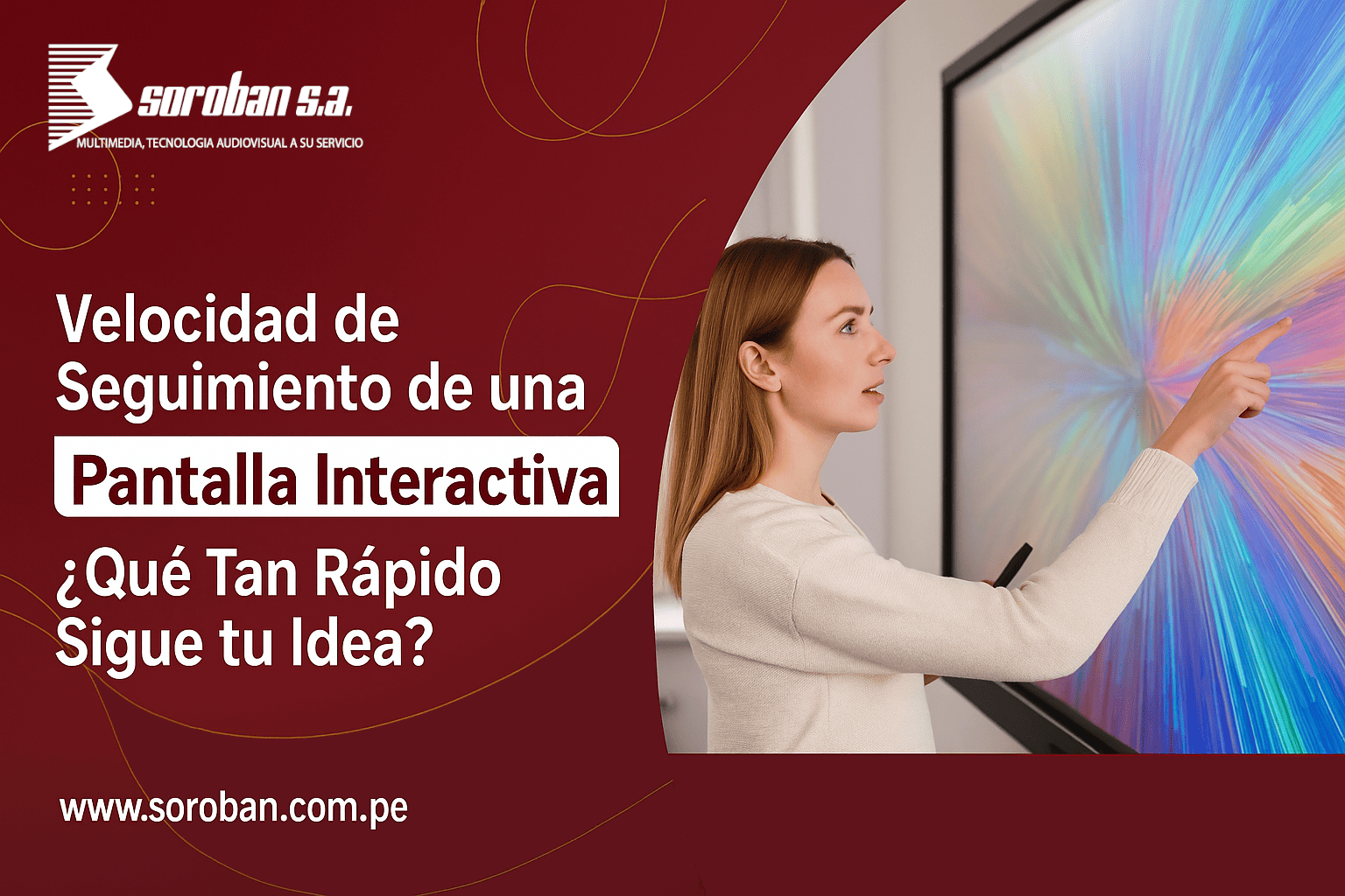 Velocidad de Seguimiento de una Pantalla Interactiva: ¿Qué Tan Rápido Sigue tu Idea?