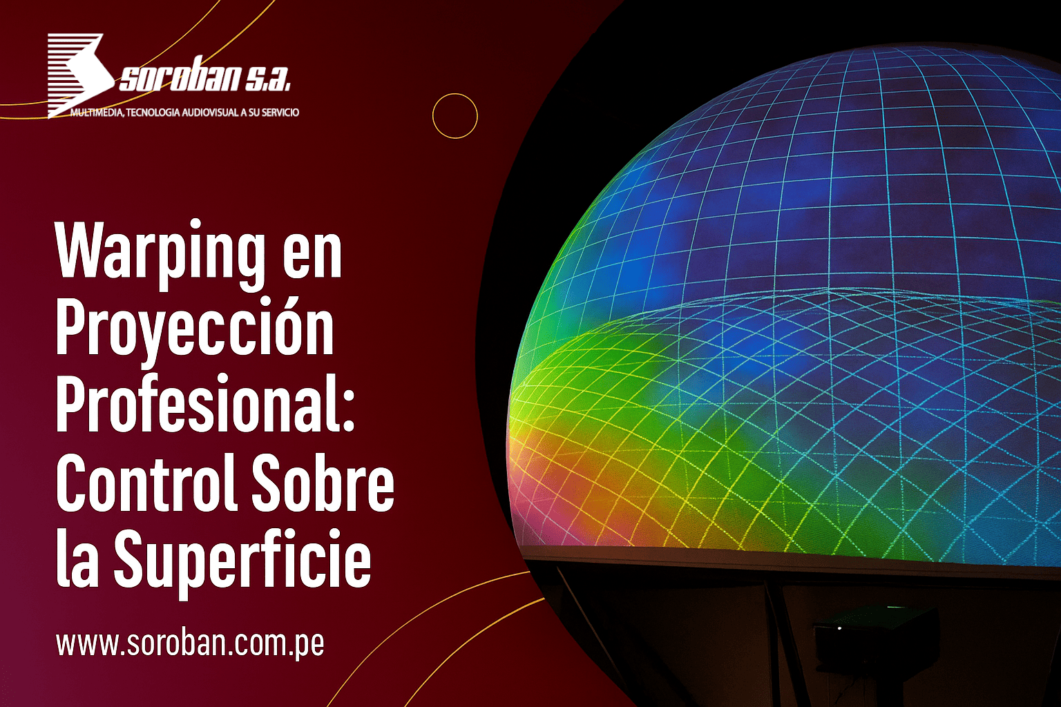 Warping en Proyección Profesional: Control Total sobre la Forma de la Imagen