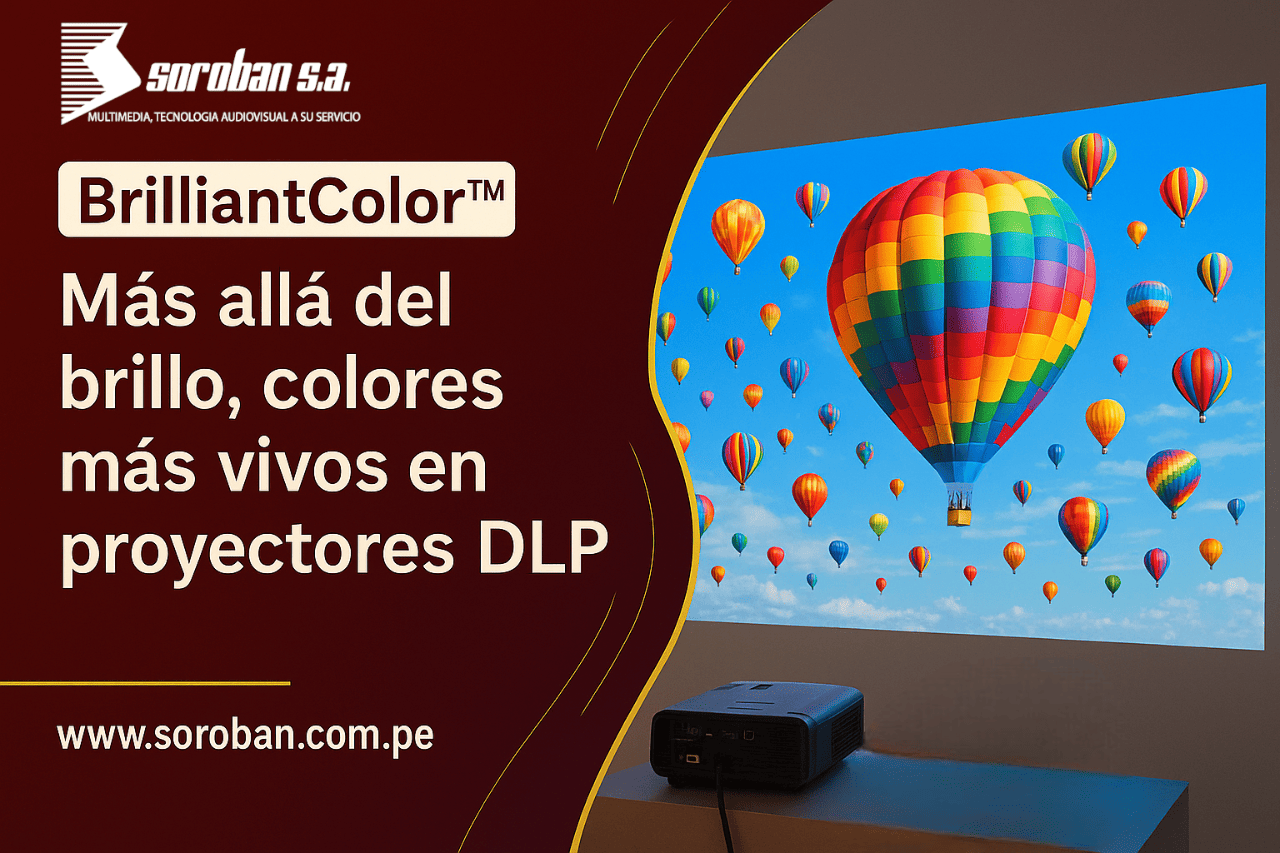 BrilliantColor™: Más Allá del Brillo, Colores Más Vivos en Proyectores DLP