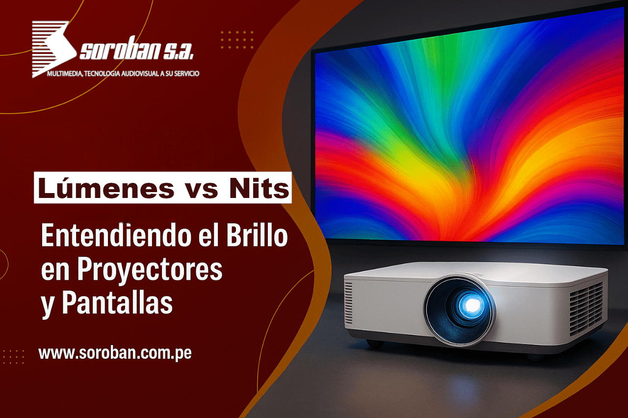Lúmenes vs. Nits: Entendiendo el Brillo en Proyectores y Pantallas