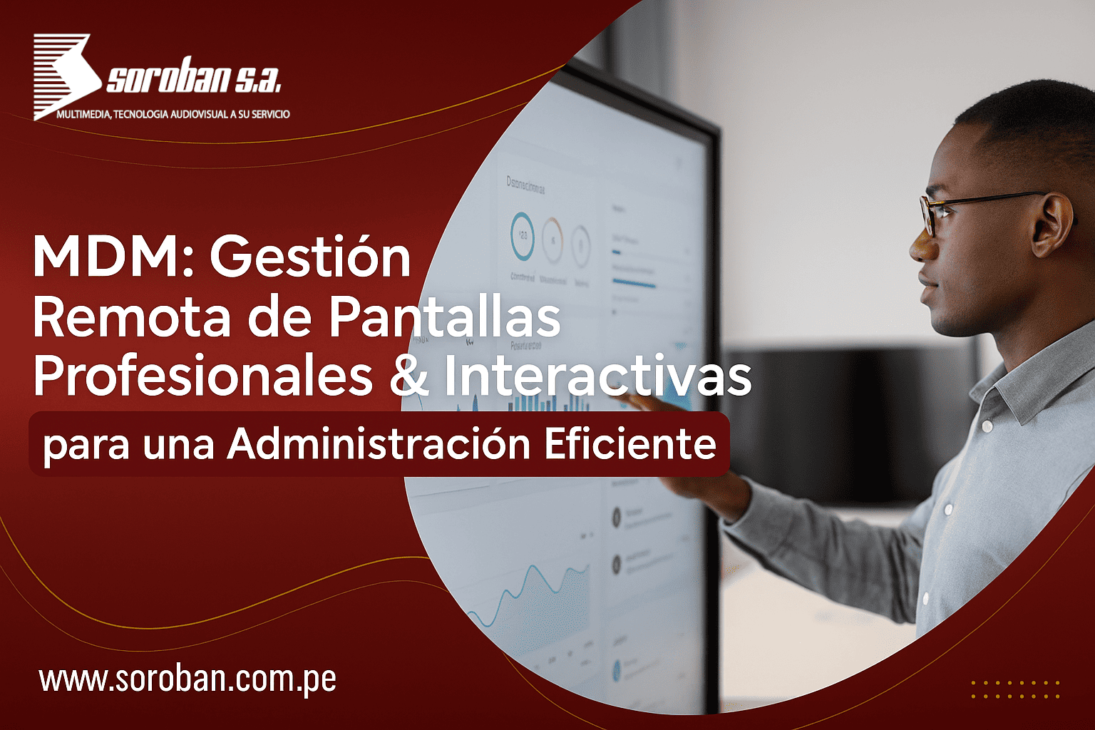 MDM: Gestión Remota de Pantallas Profesionales & Interactivas para una Administración Eficiente