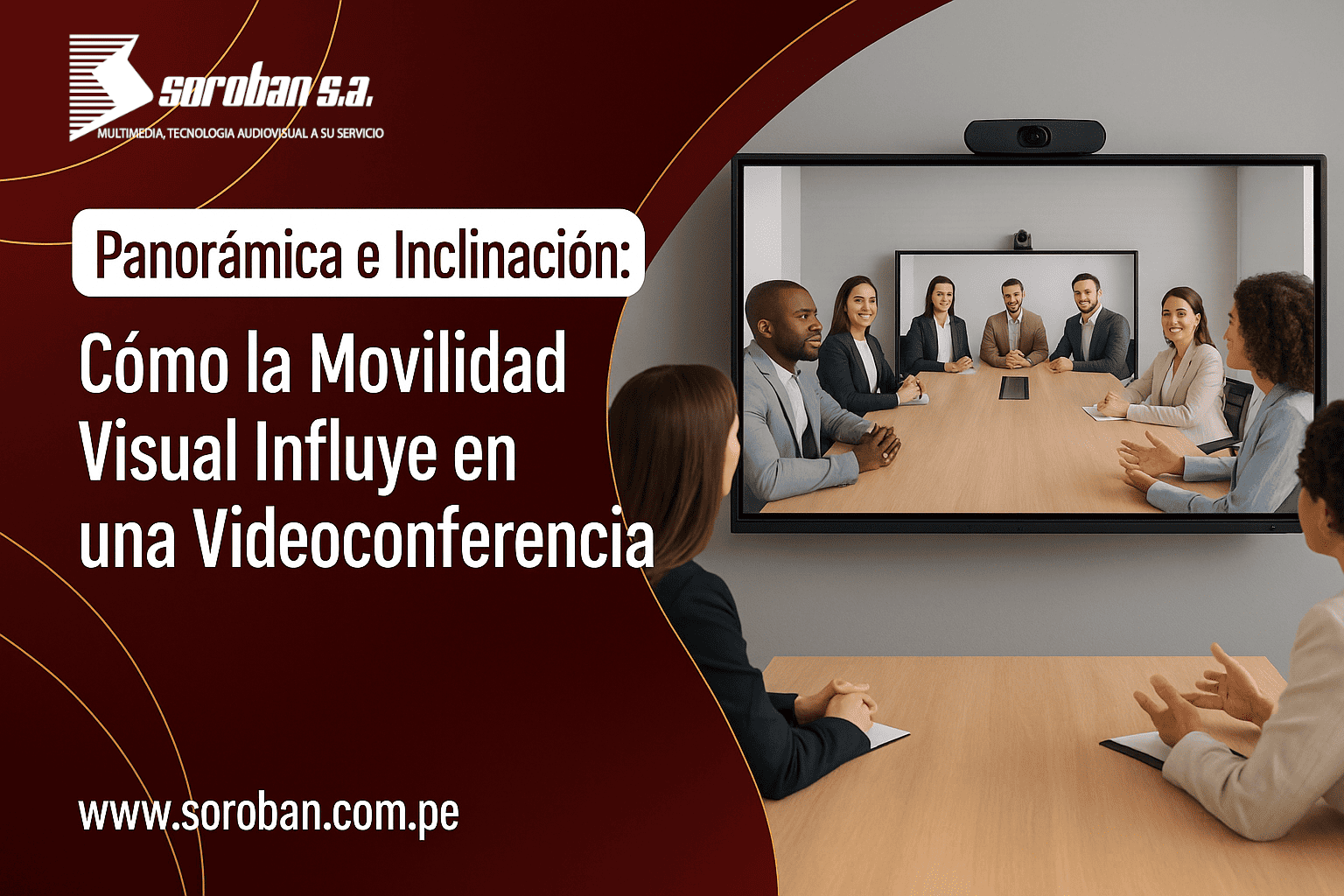 Panorámica e Inclinación: Cómo la Movilidad Visual Influyen en una Videoconferencia