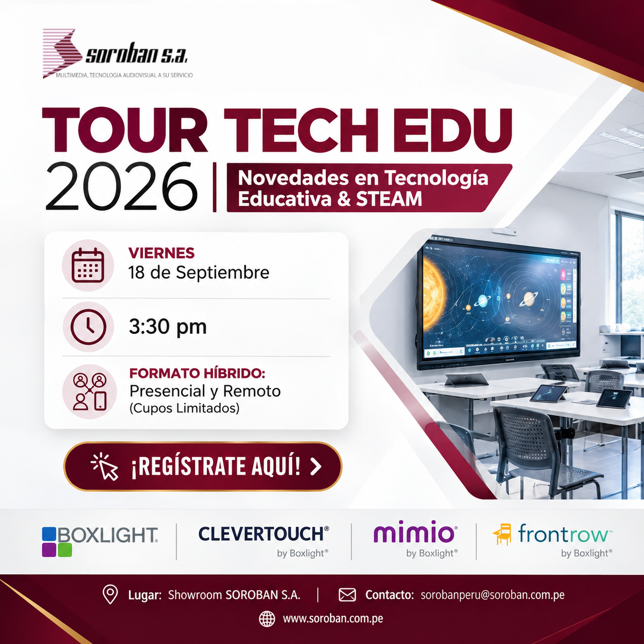 Tour Tech EDU 2026
